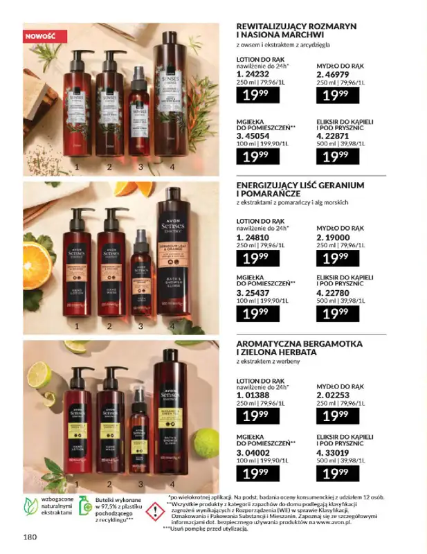 AVON - gazetka promocyjna Katalog Kwiecień 2025 od środy 02.04 do środy 30.04 - strona 180