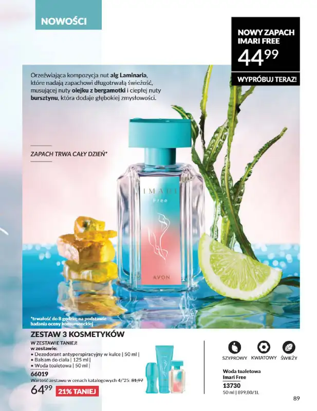 AVON - gazetka promocyjna Katalog Kwiecień 2025 od środy 02.04 do środy 30.04 - strona 89