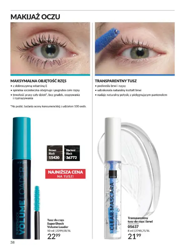 AVON - gazetka promocyjna Katalog Kwiecień 2025 od środy 02.04 do środy 30.04 - strona 38