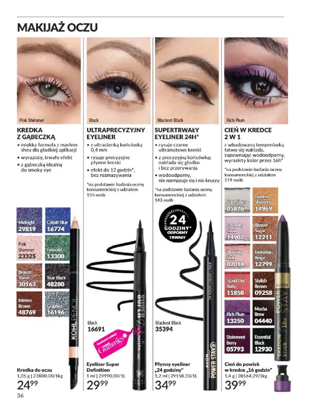 AVON - gazetka promocyjna Katalog Kwiecień 2025 od środy 02.04 do środy 30.04 - strona 36