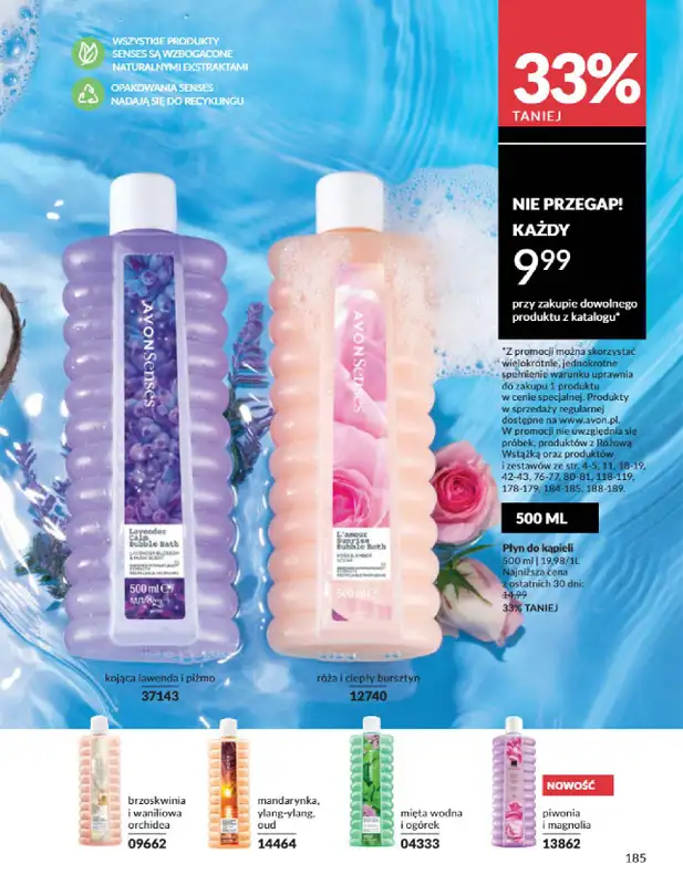 AVON - gazetka promocyjna Katalog Kwiecień 2025 od środy 02.04 do środy 30.04 - strona 185