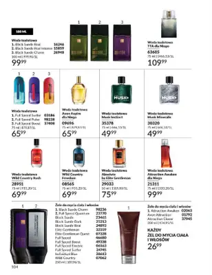 AVON - gazetka promocyjna Katalog Kwiecień 2025 od środy 02.04 do środy 30.04 - strona 104