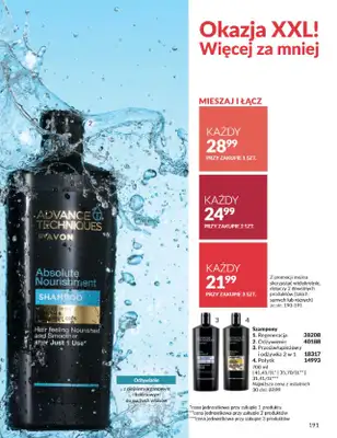 AVON - gazetka promocyjna Katalog Kwiecień 2025 od środy 02.04 do środy 30.04 - strona 191