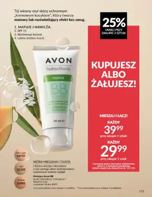 AVON - gazetka promocyjna Katalog Kwiecień 2025 od środy 02.04 do środy 30.04 - strona 123