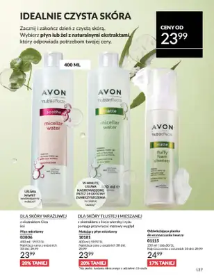 AVON - gazetka promocyjna Katalog Kwiecień 2025 od środy 02.04 do środy 30.04 - strona 127