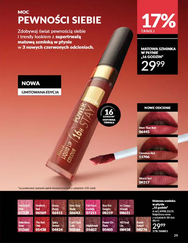 AVON - gazetka promocyjna Katalog Kwiecień 2025 od środy 02.04 do środy 30.04 - strona 29