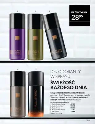 AVON - gazetka promocyjna Katalog Kwiecień 2025 od środy 02.04 do środy 30.04 - strona 105