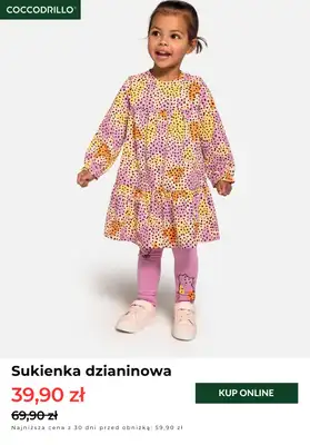 Coccodrillo - gazetka promocyjna Sukienki z wyprzedaży już od 39,90 zł od środy 02.04 do poniedziałku 14.04 - strona 4 Coccodrillo - gazetka promocyjna Sukienki z wyprzedaży już od 39,90 zł od środy 02.04 do poniedziałku 14.04 - strona 4