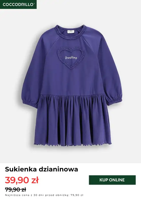 Coccodrillo - gazetka promocyjna Sukienki z wyprzedaży już od 39,90 zł od środy 02.04 do poniedziałku 14.04 - strona 11
