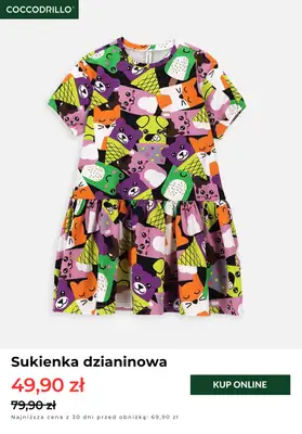 Coccodrillo - gazetka promocyjna Sukienki z wyprzedaży już od 39,90 zł od środy 02.04 do poniedziałku 14.04 - strona 2 Coccodrillo - gazetka promocyjna Sukienki z wyprzedaży już od 39,90 zł od środy 02.04 do poniedziałku 14.04 - strona 2