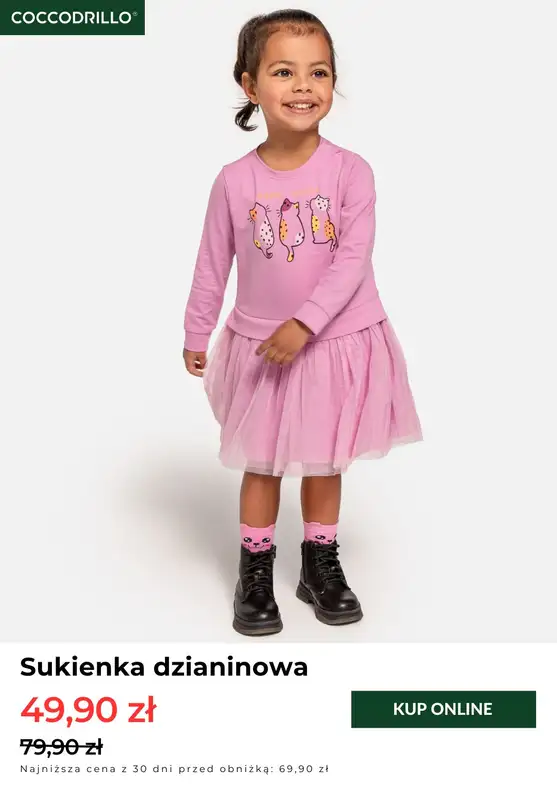 Coccodrillo - gazetka promocyjna Sukienki z wyprzedaży już od 39,90 zł od środy 02.04 do poniedziałku 14.04 - strona 10