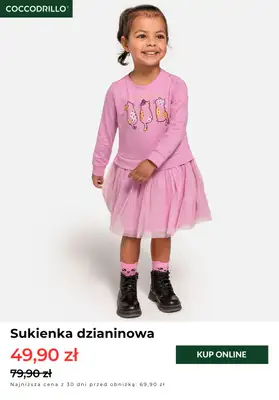 Coccodrillo - gazetka promocyjna Sukienki z wyprzedaży już od 39,90 zł od środy 02.04 do poniedziałku 14.04 - strona 10 Coccodrillo - gazetka promocyjna Sukienki z wyprzedaży już od 39,90 zł od środy 02.04 do poniedziałku 14.04 - strona 10