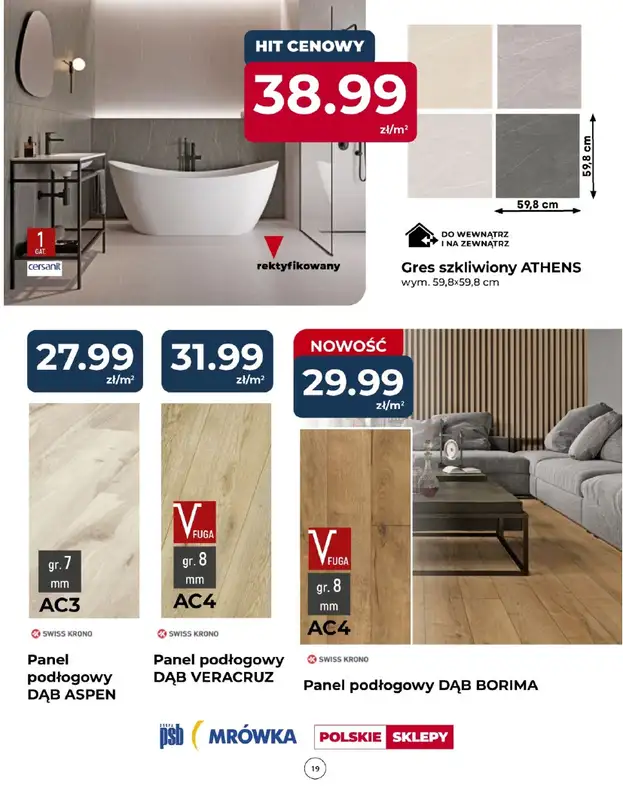 PSB Mrówka - gazetka promocyjna Gazetka od czwartku 03.04 do niedzieli 13.04 - strona 19