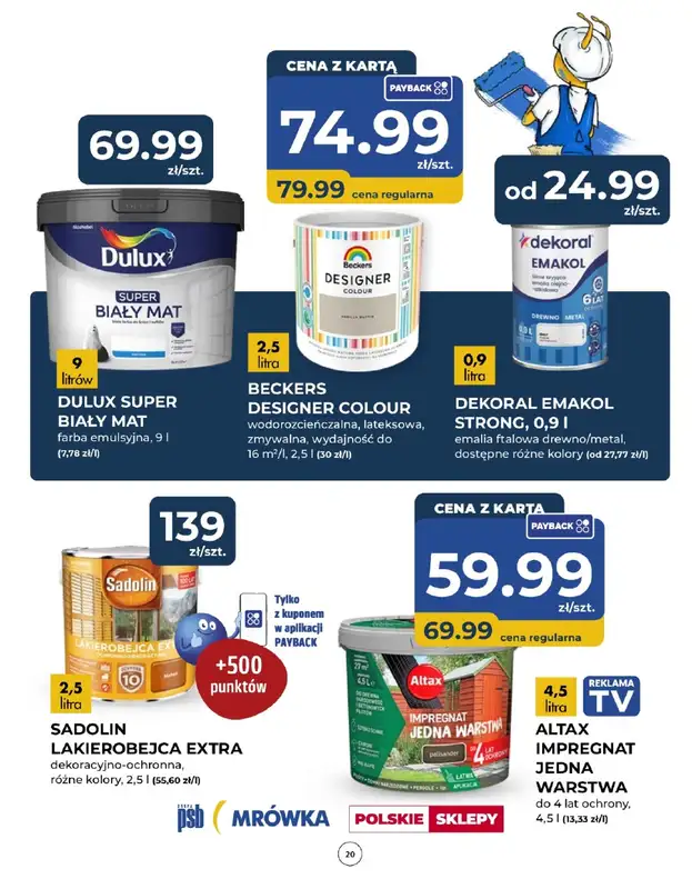 PSB Mrówka - gazetka promocyjna Gazetka od czwartku 03.04 do niedzieli 13.04 - strona 20