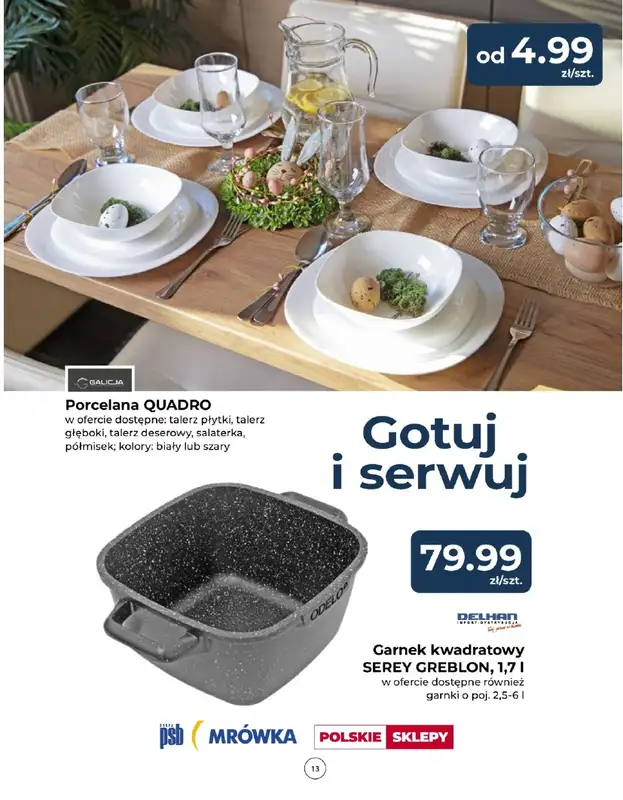 PSB Mrówka - gazetka promocyjna Gazetka od czwartku 03.04 do niedzieli 13.04 - strona 13