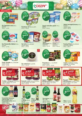 CEZAR Delikatesy - gazetka promocyjna Gazetka od czwartku 03.04 do soboty 19.04 - strona 4 CEZAR Delikatesy - gazetka promocyjna Gazetka od czwartku 03.04 do soboty 19.04 - strona 4
