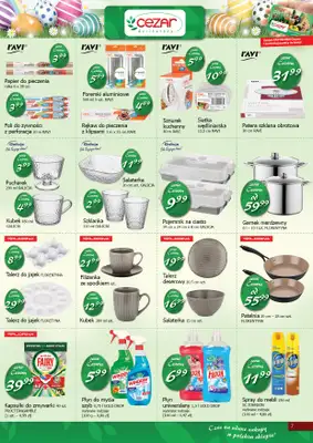 CEZAR Delikatesy - gazetka promocyjna Gazetka od czwartku 03.04 do soboty 19.04 - strona 7 CEZAR Delikatesy - gazetka promocyjna Gazetka od czwartku 03.04 do soboty 19.04 - strona 7