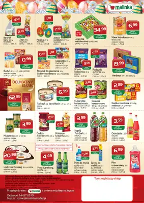 MALINKA - gazetka promocyjna Gazetka od czwartku 03.04 do soboty 19.04 - strona 2