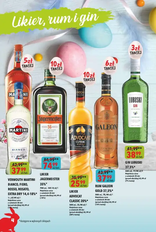 Arhelan - gazetka promocyjna Alkohole Wielkanocne od piątku 04.04 do niedzieli 20.04 - strona 4