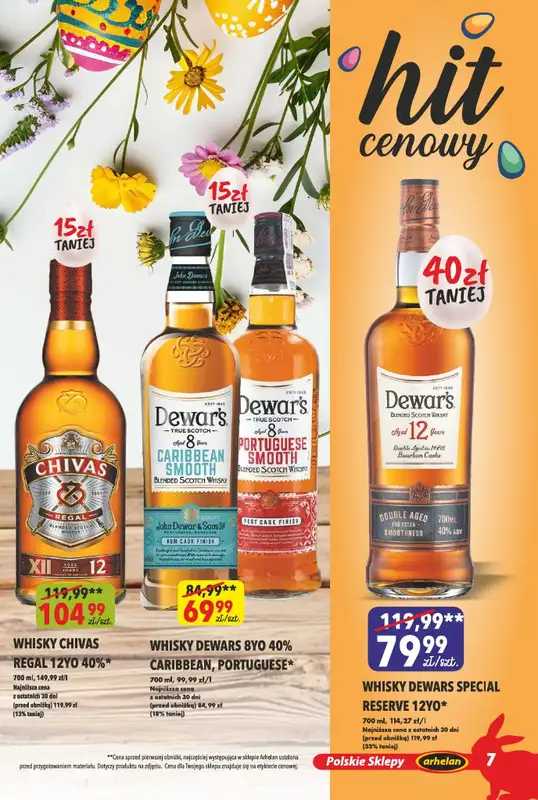 Arhelan - gazetka promocyjna Alkohole Wielkanocne od piątku 04.04 do niedzieli 20.04 - strona 7