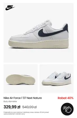 NIKE - gazetka promocyjna Wyprzedaż butów do -40% od czwartku 03.04  - strona 20 NIKE - gazetka promocyjna Wyprzedaż butów do -40% od czwartku 03.04  - strona 20