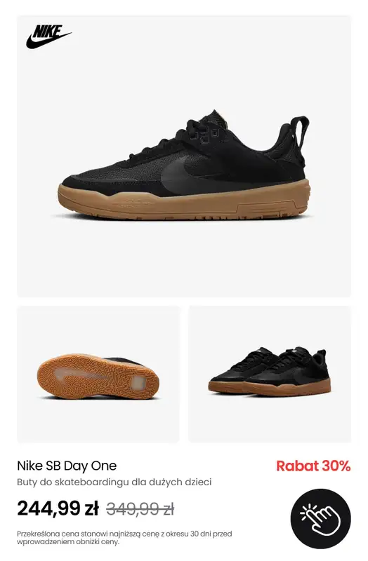 NIKE - gazetka promocyjna Wyprzedaż butów do -40% od czwartku 03.04  - strona 18