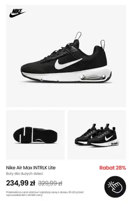 NIKE - gazetka promocyjna Wyprzedaż butów do -40% od czwartku 03.04  - strona 19 NIKE - gazetka promocyjna Wyprzedaż butów do -40% od czwartku 03.04  - strona 19