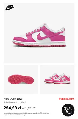 NIKE - gazetka promocyjna Wyprzedaż butów do -40% od czwartku 03.04  - strona 11 NIKE - gazetka promocyjna Wyprzedaż butów do -40% od czwartku 03.04  - strona 11