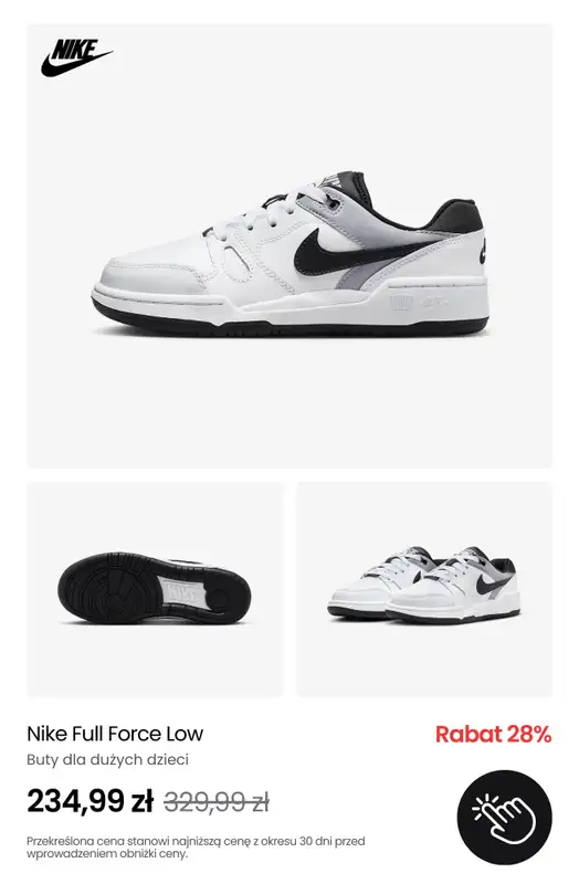 NIKE - gazetka promocyjna Wyprzedaż butów do -40% od czwartku 03.04  - strona 10