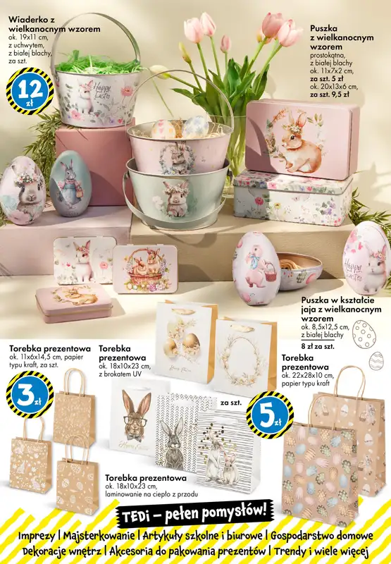 Tedi - gazetka promocyjna Gazetka od piątku 04.04 do soboty 12.04 - strona 13