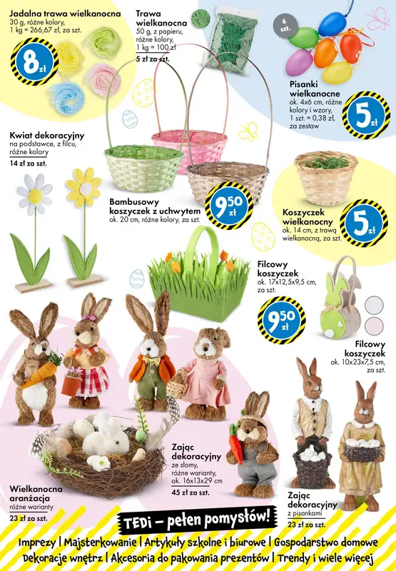 Tedi - gazetka promocyjna Gazetka od piątku 04.04 do soboty 12.04 - strona 6