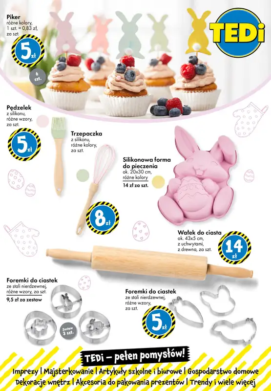 Tedi - gazetka promocyjna Gazetka od piątku 04.04 do soboty 12.04 - strona 10