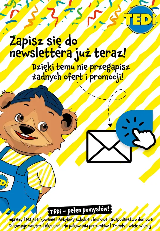 Tedi - gazetka promocyjna Gazetka od piątku 04.04 do soboty 12.04 - strona 21