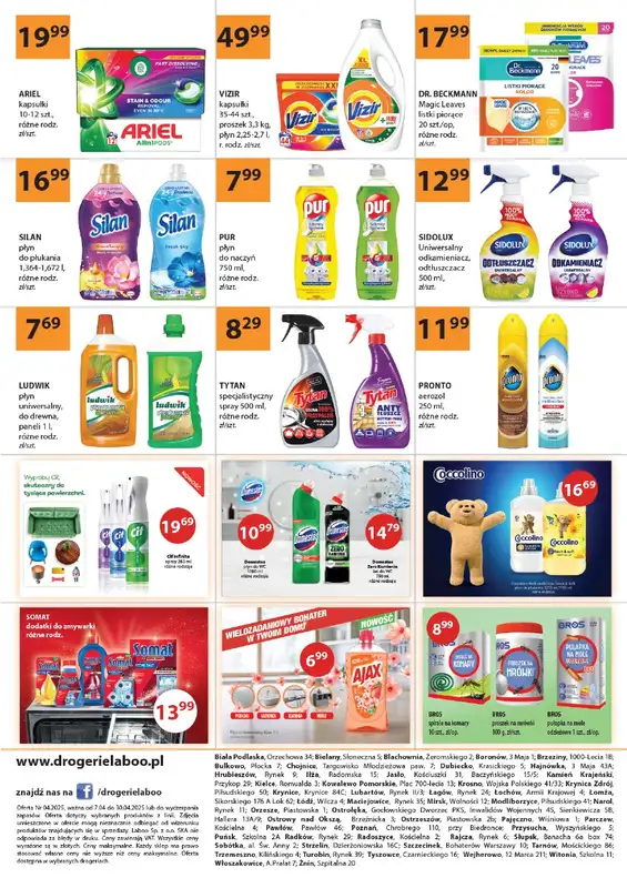 Drogerie Laboo - gazetka promocyjna Gazetka od poniedziałku 07.04 do środy 30.04 - strona 2