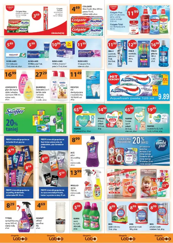 Drogerie Laboo - gazetka promocyjna Gazetka od poniedziałku 07.04 do środy 30.04 - strona 4