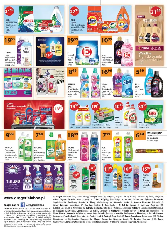 Drogerie Laboo - gazetka promocyjna Gazetka od poniedziałku 07.04 do środy 30.04 - strona 6