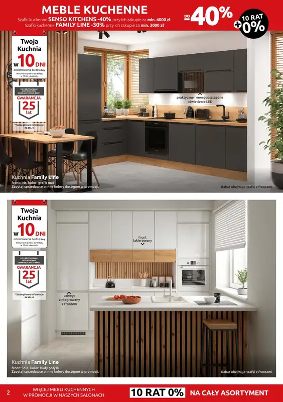 Black Red White - gazetka promocyjna Meble kuchenne do -40% od piątku 04.04 do piątku 18.04 - strona 2