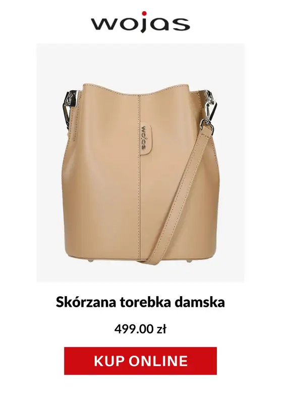 Wojas - gazetka promocyjna -20% na torebki i akcesoria przy zakupie obuwia od piątku 04.04 do środy 09.04 - strona 6