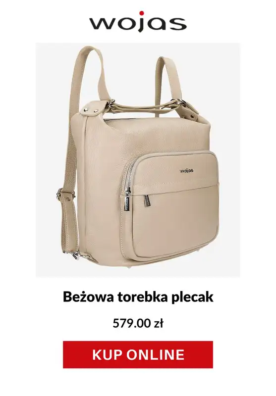 Wojas - gazetka promocyjna -20% na torebki i akcesoria przy zakupie obuwia od piątku 04.04 do środy 09.04 - strona 5