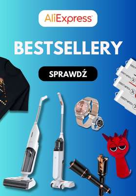 AliExpress - gazetka promocyjna Bestsellery od piątku 04.04 