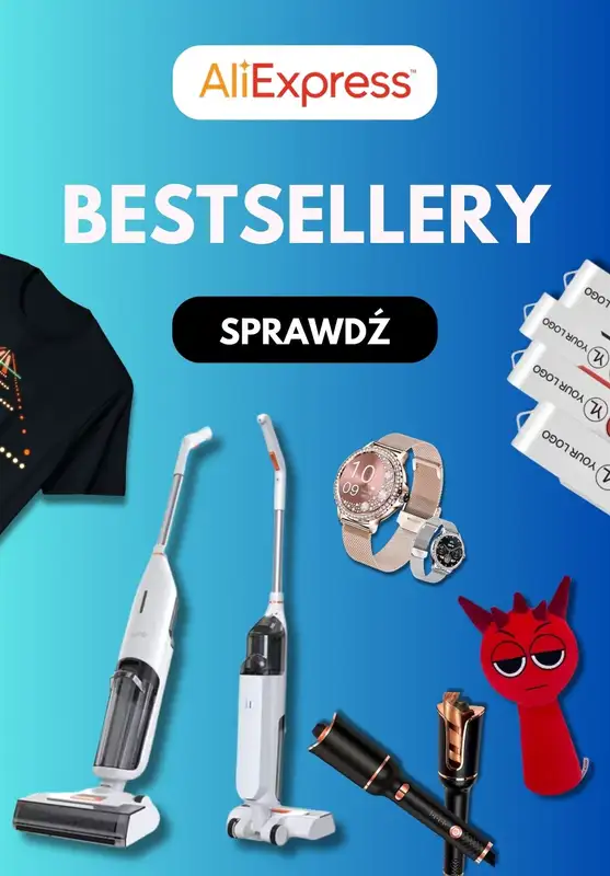 AliExpress - gazetka promocyjna Bestsellery od piątku 04.04 
