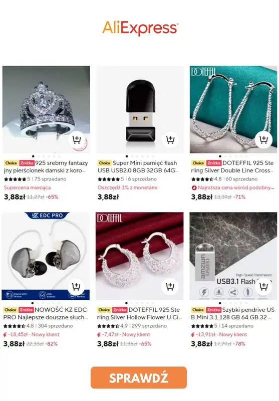 AliExpress - gazetka promocyjna Bestsellery od piątku 04.04  - strona 3