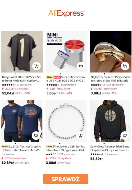 AliExpress - gazetka promocyjna Bestsellery od piątku 04.04  - strona 4