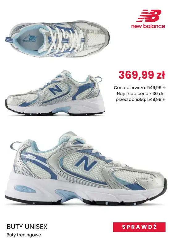New Balance - gazetka promocyjna Sneakersy męskie na wyprzedaży od piątku 04.04  - strona 5