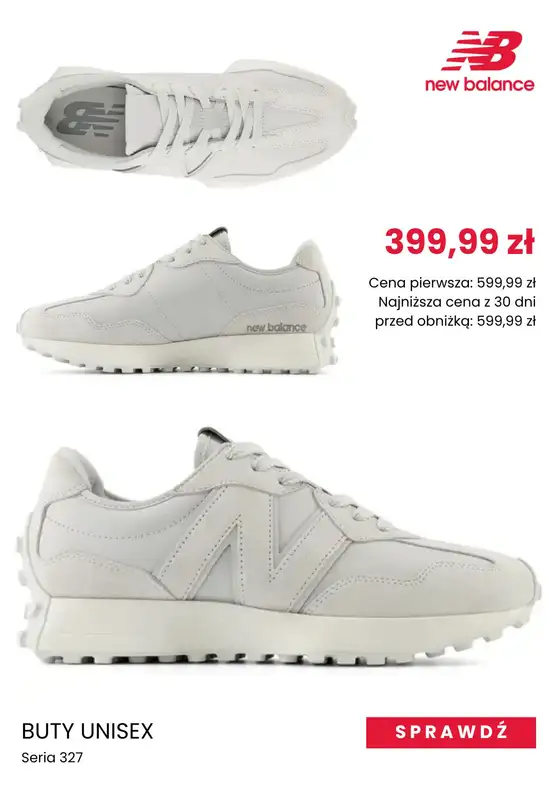New Balance - gazetka promocyjna Sneakersy męskie na wyprzedaży od piątku 04.04  - strona 9