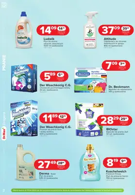 Dr.Max Drogeria - gazetka promocyjna Czas na wiosenne porządki do -20%! od piątku 04.04 do wtorku 15.04 - strona 2 Dr.Max Drogeria - gazetka promocyjna Czas na wiosenne porządki do -20%! od piątku 04.04 do wtorku 15.04 - strona 2