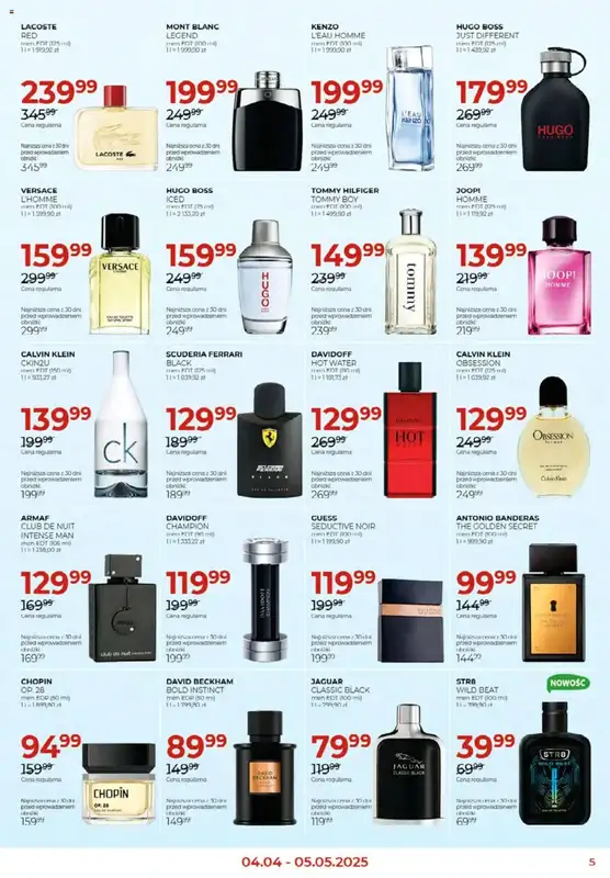 Drogerie Jawa - gazetka promocyjna Gazetka od piątku 04.04 do poniedziałku 05.05 - strona 5