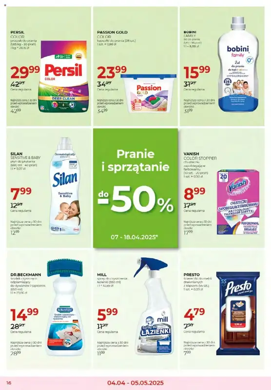 Drogerie Jawa - gazetka promocyjna Gazetka od piątku 04.04 do poniedziałku 05.05 - strona 15