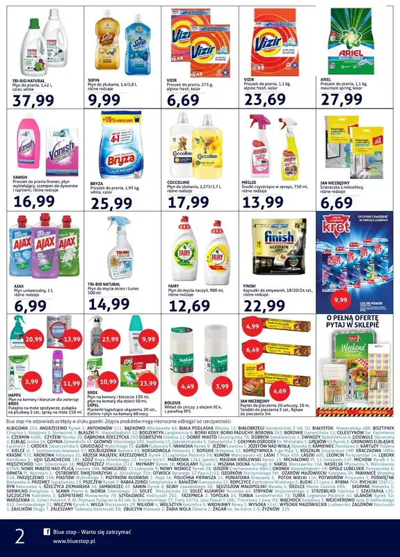 Blue Stop - gazetka promocyjna Gazetka od piątku 11.04 do środy 30.04 - strona 2