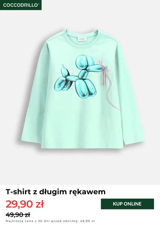 Coccodrillo - gazetka promocyjna Mid season Sale do -50% od poniedziałku 07.04 do środy 16.04 - strona 2